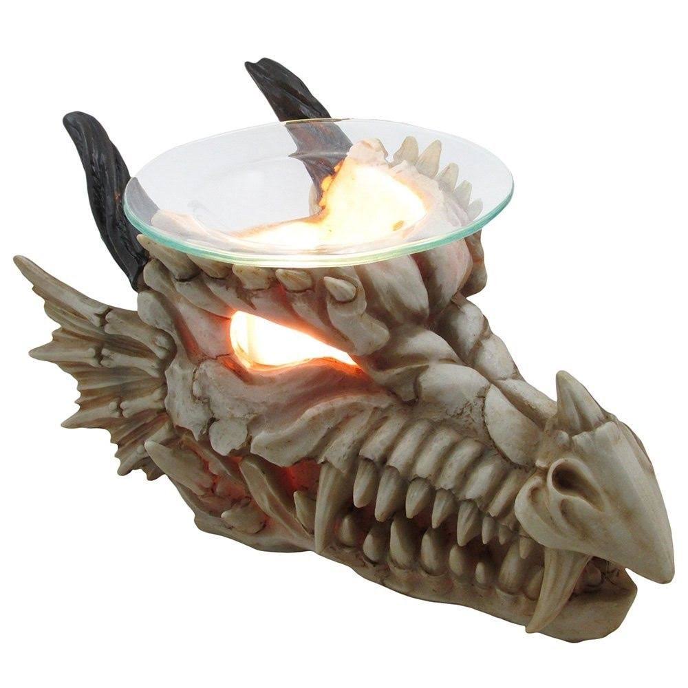 Decorative Dragon Skull Electric Oil Warmer W400