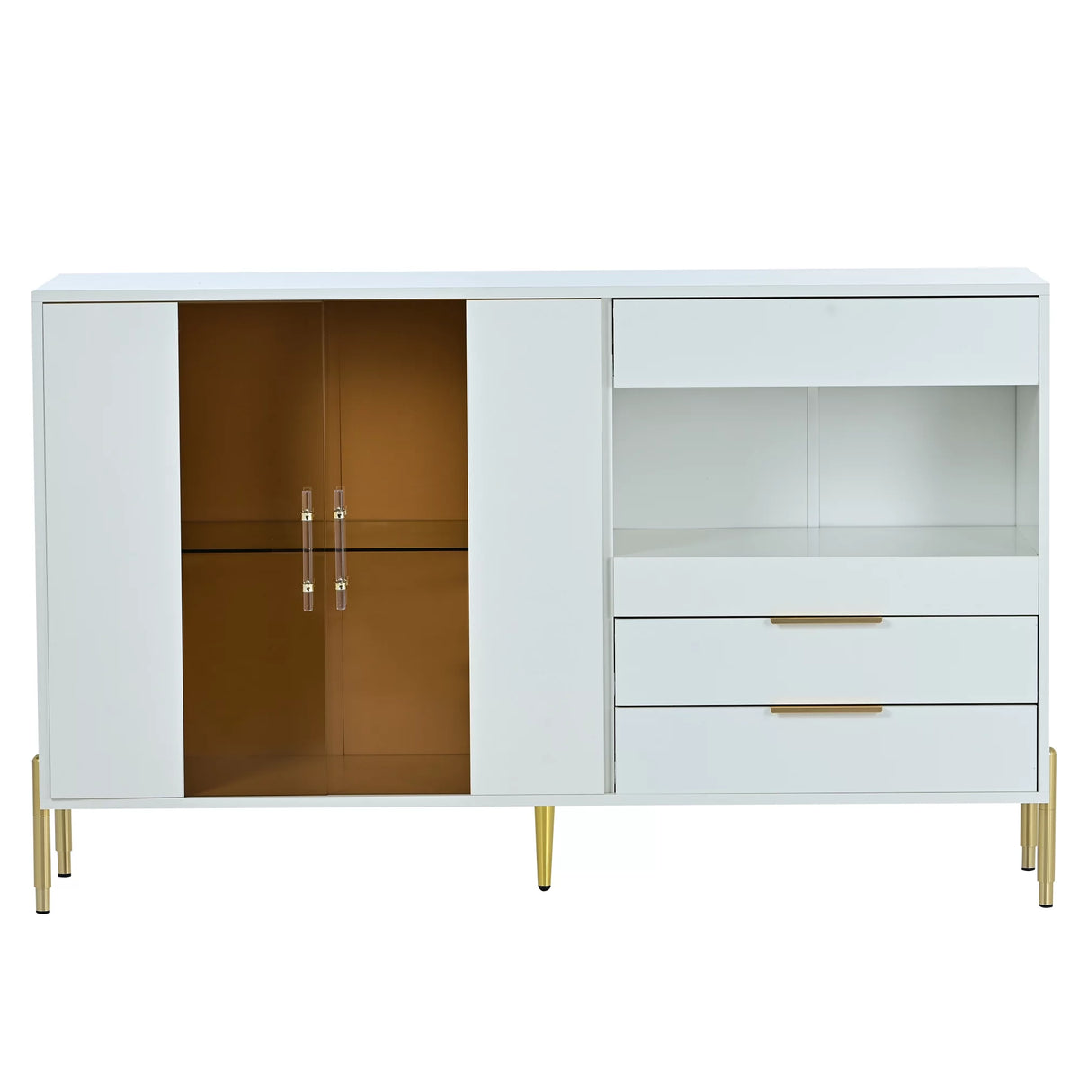 Storage Cabinets with Acrylic Doors and Adjustable Shelves S535