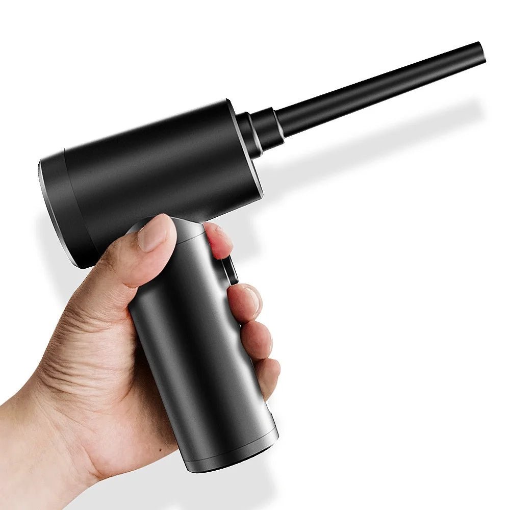 Cordless Electric Air Duster & Air Pump 2-in-1 with LED Light 50000RPM 100W Rechargeable G733