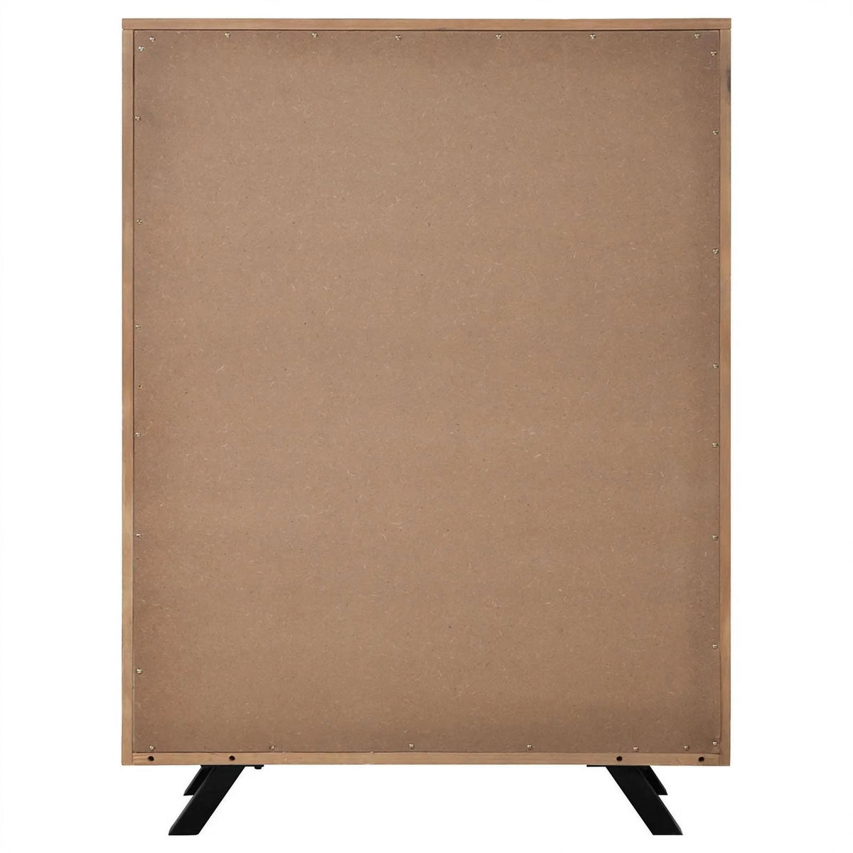 Light Honey Brown 5-drawer Rectangular Chest I93488