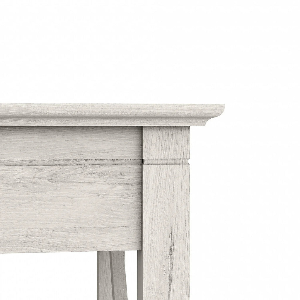 White Oak L-Shaped Desk and Chair Set A51672