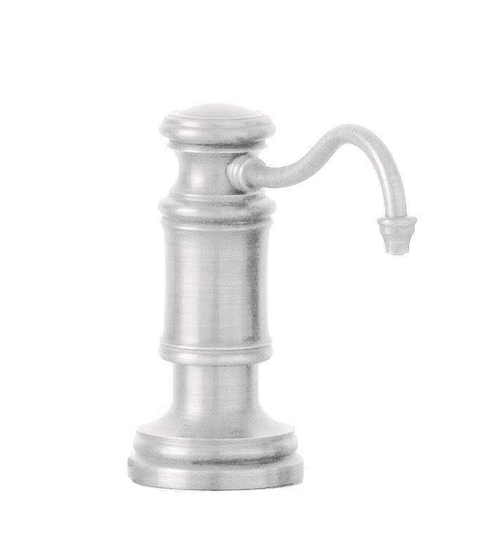 Satin Chrome Soap Lotion Dispenser with Hook Spout A73723