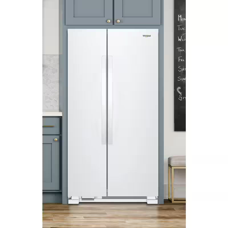 White 25 cu. ft. Side by Side Refrigerator C92196