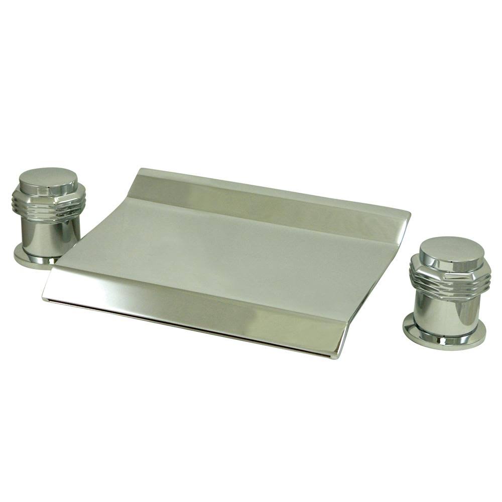 Polished Brass Waterfall Roman Tub Filler J3206