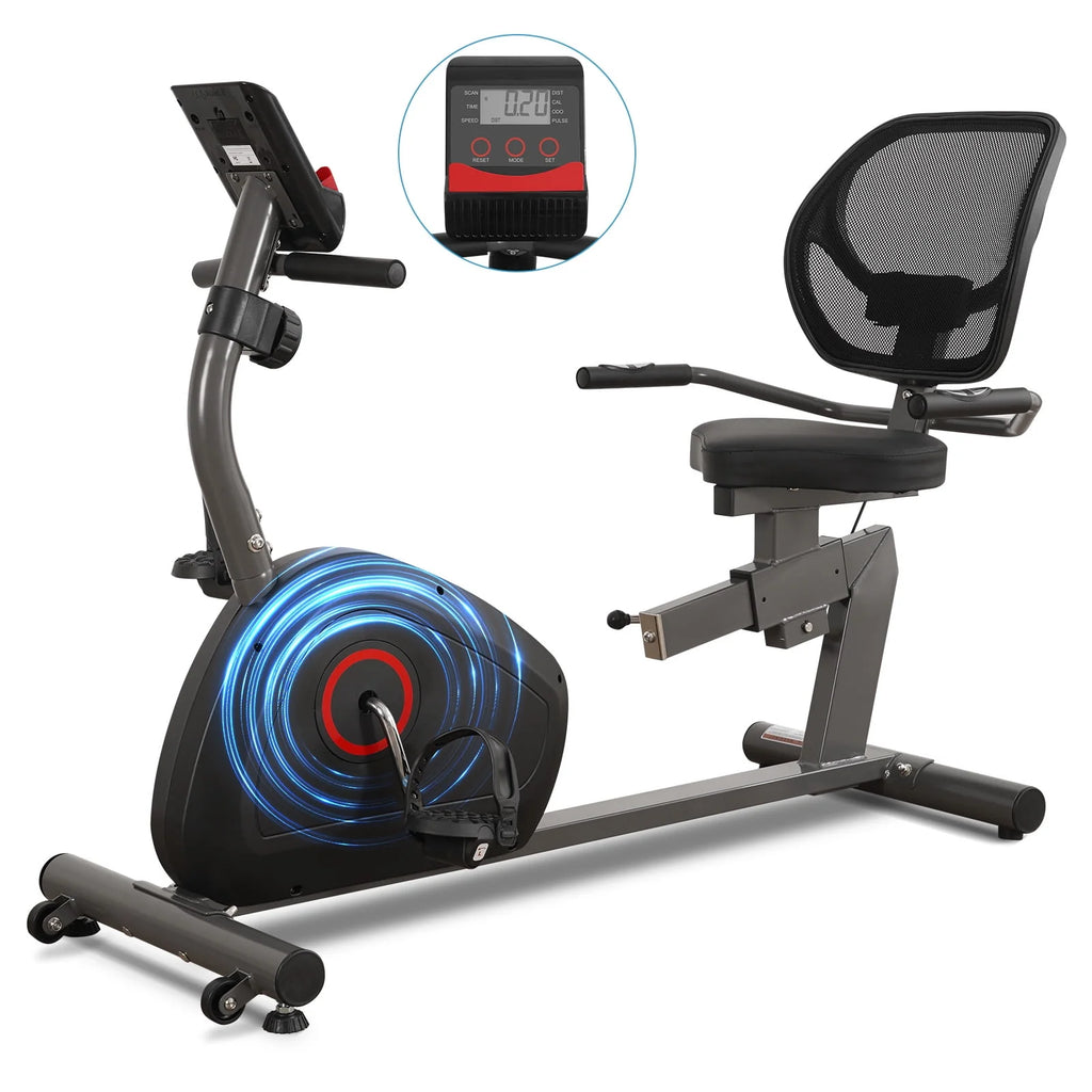 Recumbent Exercise Bike 8 Levels Quiet V588898