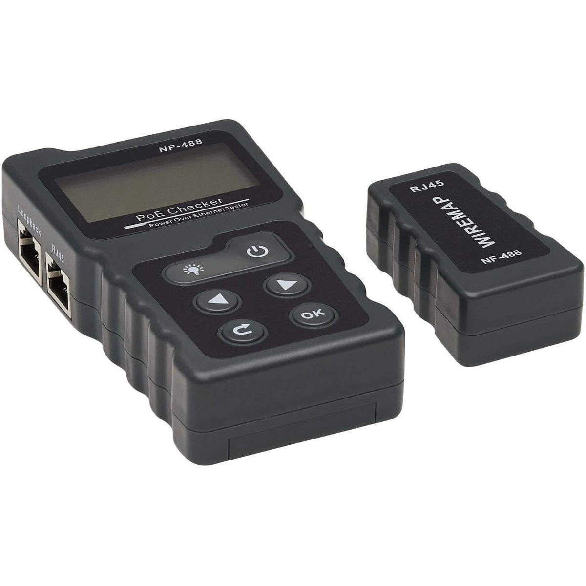 Network and Power over Ethernet (PoE) Signal Tester with Carrying Case G864832