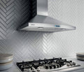 30x22 600 CFM Ducted Wall Mount Range Hood V9515