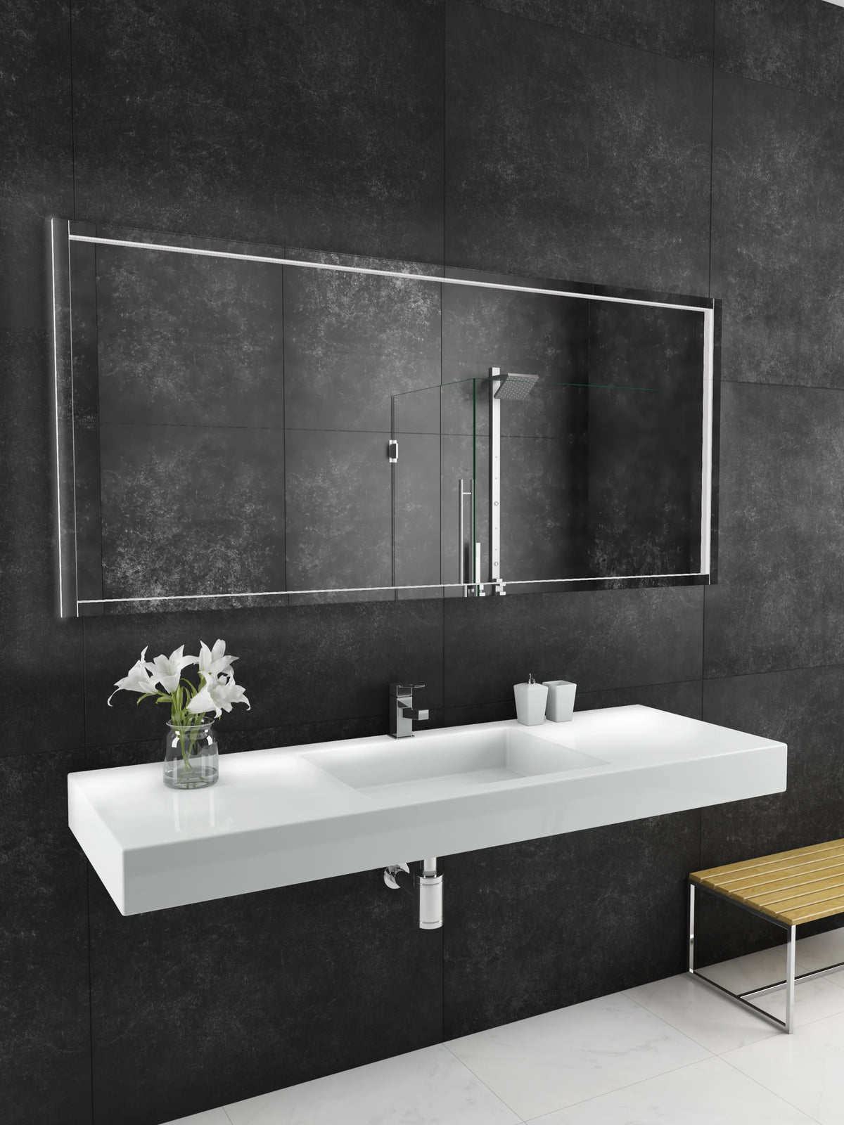 70 x 32 LED Lighted Mirror V5448