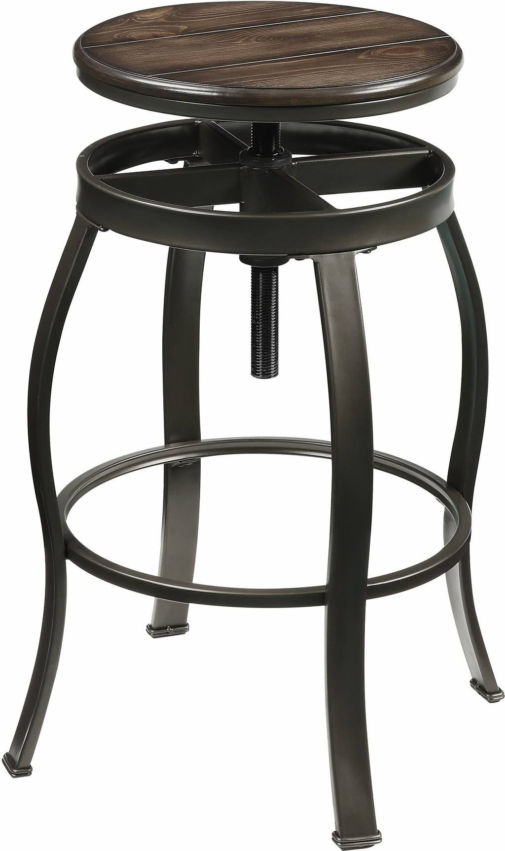 Walnut Sandy Black 3PC Bar Set F2484