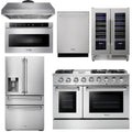 48 in. Gas Range 6 Piece Kitchen Bundle M235
