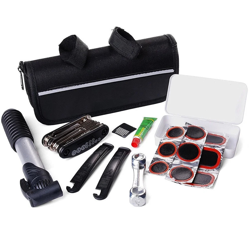 16in1 Multi-function Bike Repair Tool Set With Pump Z56346