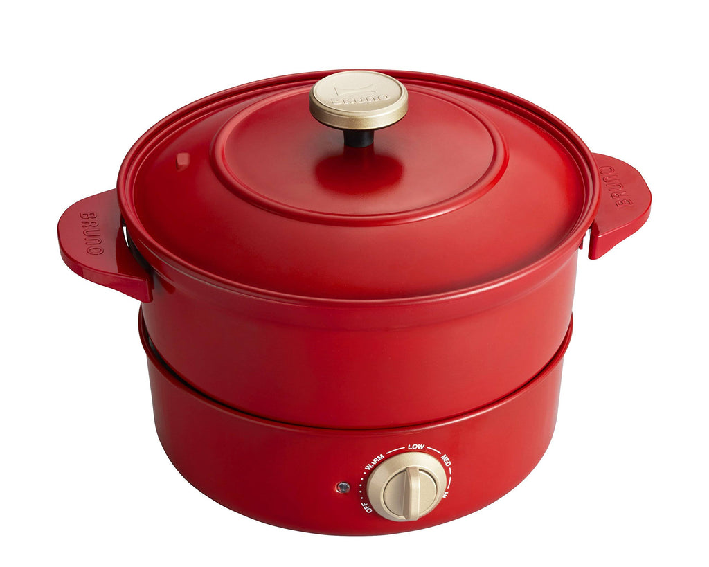 Red Electric Grill Pot S741339