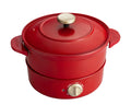 Red Electric Grill Pot S741339