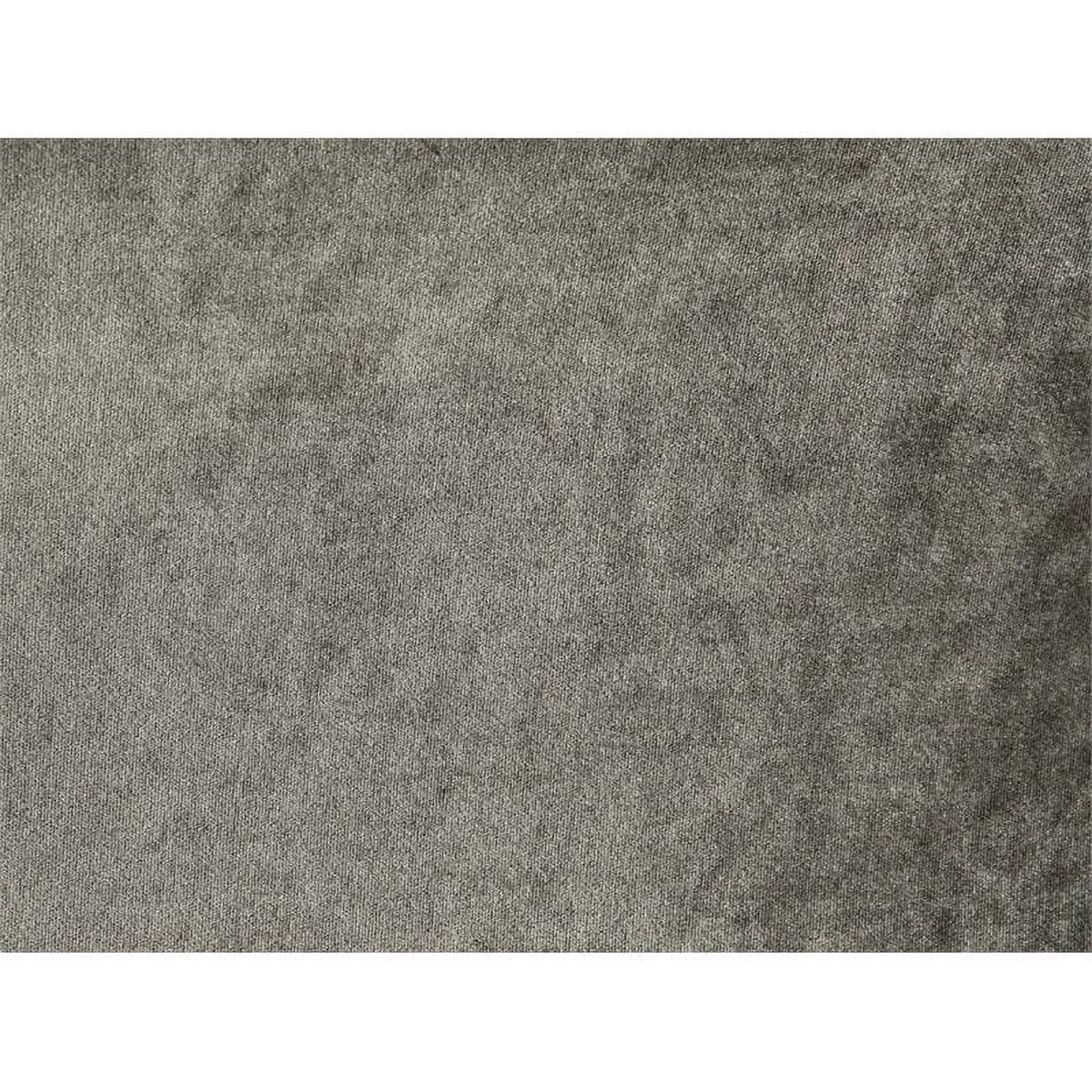 Gray Fabric Queen Sleigh Bed W6957
