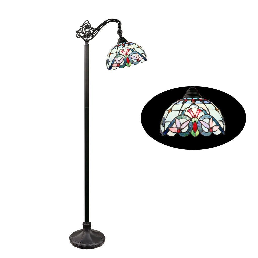 Dark Bronze 1-Light Floor Lamp B5148