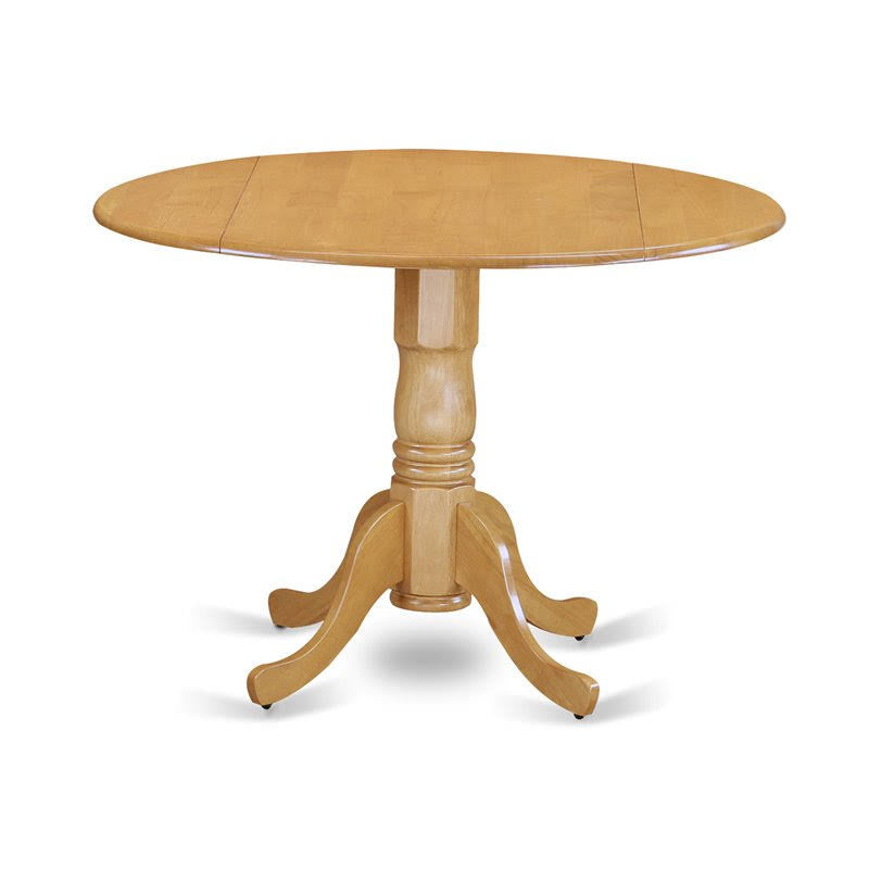 3 PC Oak Kitchen Table and 2 Dinette Chairs O672