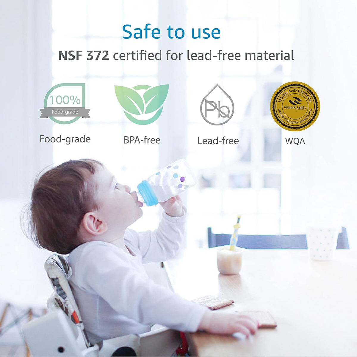 2 Pack Under Sink Water Filter Replacement Cartridge O684364
