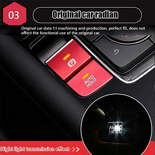 Aluminum Multi-Media Control Button Cover Decal Trim 4 pieces/set (blue) Y8278