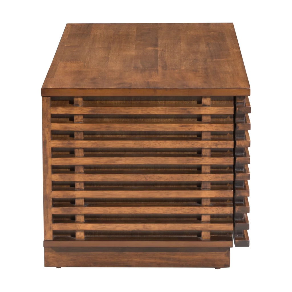 Walnut Entertainment Stand B5487