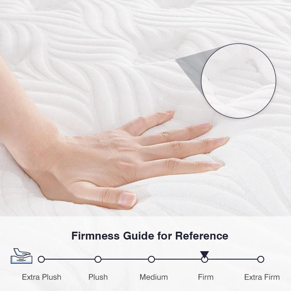 Queen Size 12-Inch Hybrid Memory Foam Innerspring Mattress L61987