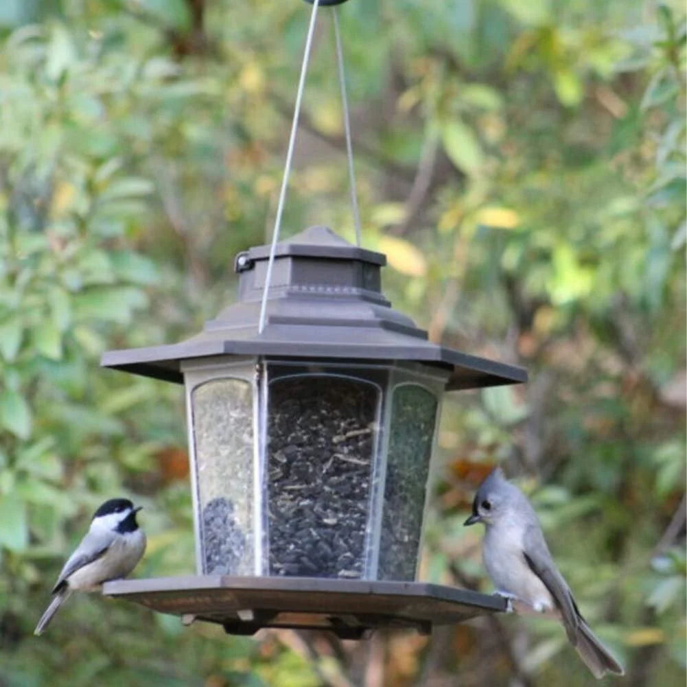 Brown Gazebo Wild Bird Feeder C650